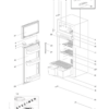 SR Door Foamed Cabinet N3145/N3170/N4145