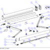 LH+RH ENDCAP LEADRAIL 4900 ANTHR.