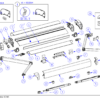 ALU SUPPORT ROLLER TUBE 6300 4,00M