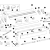 LH+RH ENDCAP LEADRAIL 6300 ANTHR.
