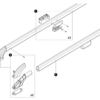 SUPPORT ROOF RACK ASSY GREY