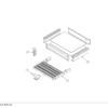 FOOTBOARD COMPL. SLIDE OUT MANUAL
