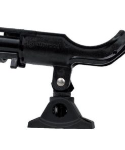 Attwood Angelrutenhalter mit Combo-Befestigung, schwarz