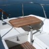 Lagun Tischgestell mit Tischplatte Rimini L=700mm B=420mm Aluminium eloxiert Lagun Tischgestell mit Tischplatte Rimini L=700mm B=420mm Aluminium eloxiert