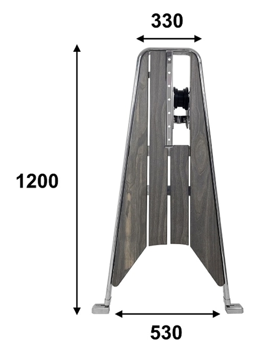 Batsystem Bugplattform Edge1200AC-V Accoya für Segelboote L=1180 B=532mm mit Ankerwippe Batsystem Bugplattform Edge1200AC-V Accoya für Segelboote L=1180 B=532mm mit Ankerwippe