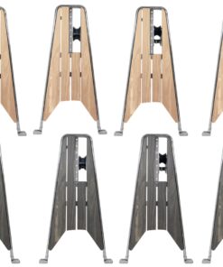 Batsystem Bugplattform Edge1200AC-S Teak für Segelboote L=1180 B=532mm mit Ankerrolle