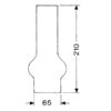 DHR Ersatzzylinder 170x52mm dhr dhr ersatz glaszylinder 1821220 cover geca0kw4vf 4