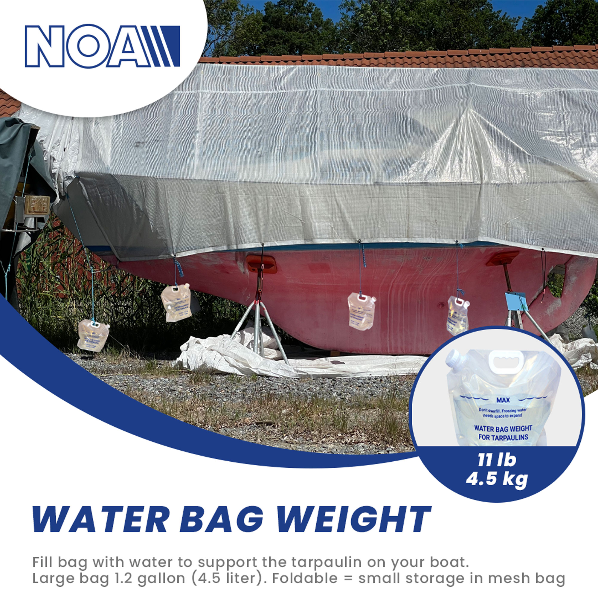 Batsystem Wassertank zum Beschweren von Persenningen 8 Stück Batsystem Wassertank zum Beschweren von Persenningen 8 Stück – Bild 3