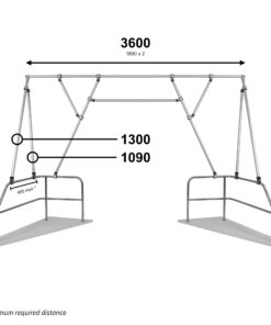 NOA Solarmodulhalter für Heckkorb bis 3,6m Breite ohne Solarpanelhalter NOA Solarmodulhalter für Heckkorb bis 3,6m Breite ohne Solarpanelhalter – Bild 4