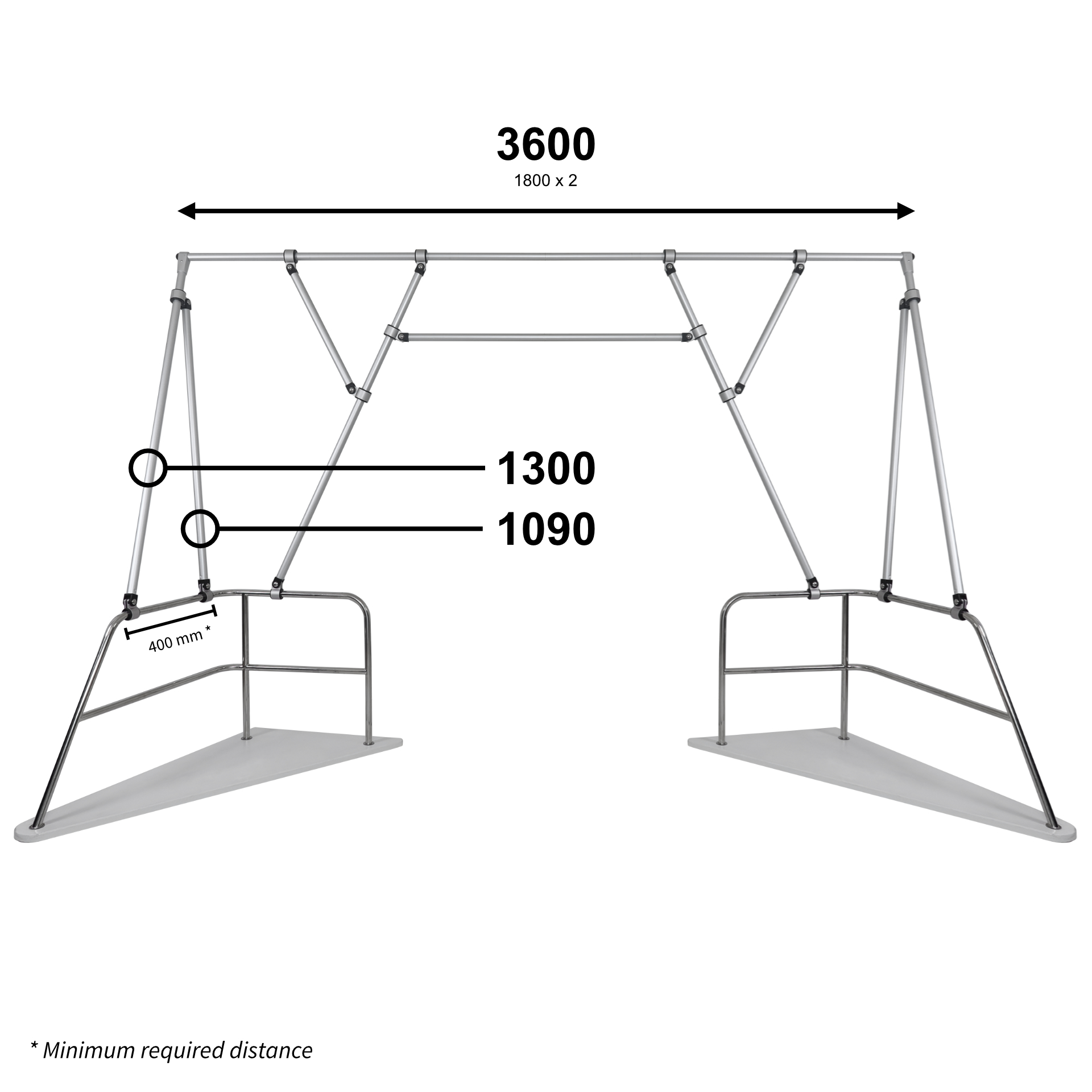 NOA Solarmodulhalter für Heckkorb bis 3,6m Breite ohne Solarpanelhalter NOA Solarmodulhalter für Heckkorb bis 3,6m Breite ohne Solarpanelhalter – Bild 4