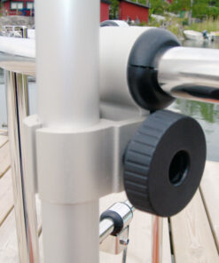 NOA drehbarer Solarpanelhalter Mast 10608 L=1800mm D=30mm Halterung B=600mm H=650mm mit NOA Rohrhalter 25mm NOA drehbarer Solarpanelhalter Mast 10608 L=1800mm D=30mm Halterung B=600mm H=650mm mit NOA Rohrhalter 25mm – Bild 4