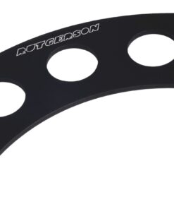 RUTGERSON Schothornbrett QFI Alu 183x45x3mm schwarz