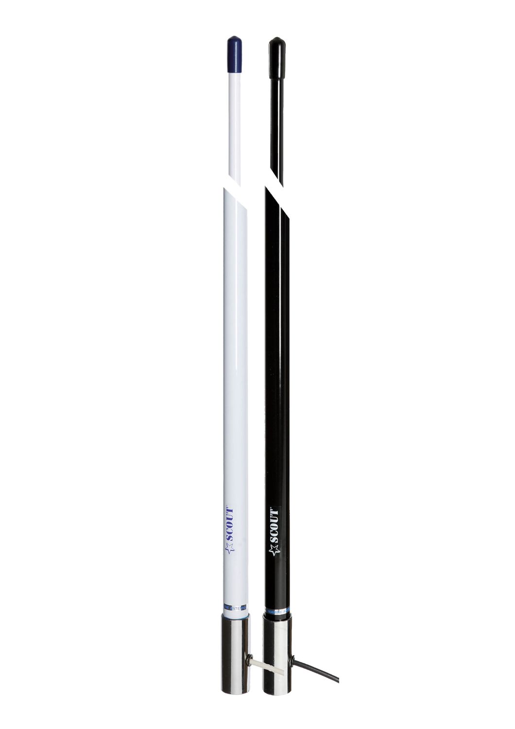 Scout KS-42 UKW Fiberglass Antenne, schwarz, 6dB, L=2,4m Scout KS-42 UKW Fiberglass Antenne, schwarz, 6dB, L=2,4m