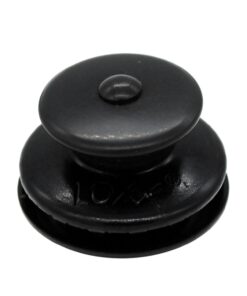 LOXX Unterteil für Stoff/Leder, Scheibe Messing verchromt, Klemmbereich 3mm LOXX Unterteil für Stoff/Leder, Scheibe Messing verchromt, Klemmbereich 3mm
