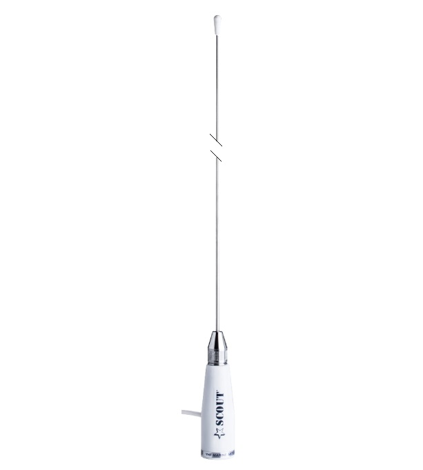 Scout KS-23A 3 db UKW stainless steel Antenne L=0.9 m Scout KS-23A 3 db UKW stainless steel Antenne L=0.9 m