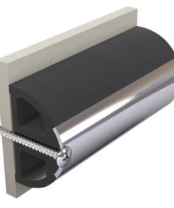 Rostfreiem Stahl Einlage für TRAP5S Scheuerleiste. Verkauft in Sätzen von 10 x 2 Metern Länge - Preis pro. 20 Meter