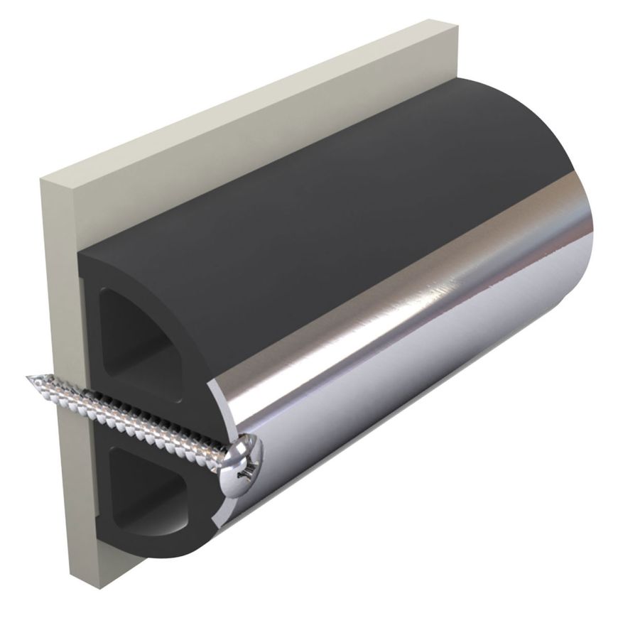Vetus Edelstahleinlage 20m für TRAP5S Rostfreiem Stahl Einlage für TRAP5S Scheuerleiste. Verkauft in Sätzen von 10 x 2 Metern Länge - Preis pro. 20 Meter