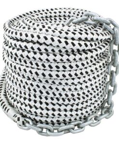 Ankerleine D=12mm L=50m mit 4,5m Kettenvorläufer