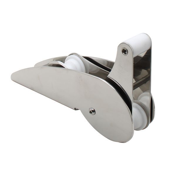 1852 Ankerrolle mit Wippe rostfreier Stahl AISI 316 1852 Ankerrolle mit Wippe rostfreier Stahl AISI 316