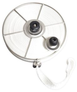 1852 Rolle rostfreier Stahl für Anker-/Festmachergurt mit Gurt B=35mm L=50m SWL=4t