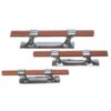 1040100 klampe verchromtes messing mit lackiertem mahagonistock l 320mm b 50mm h 70mm 101903 2