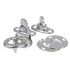 1041773 drehverschluss ose messing verchromt 5 stuck 6mm 1dfig98lmkc1ka