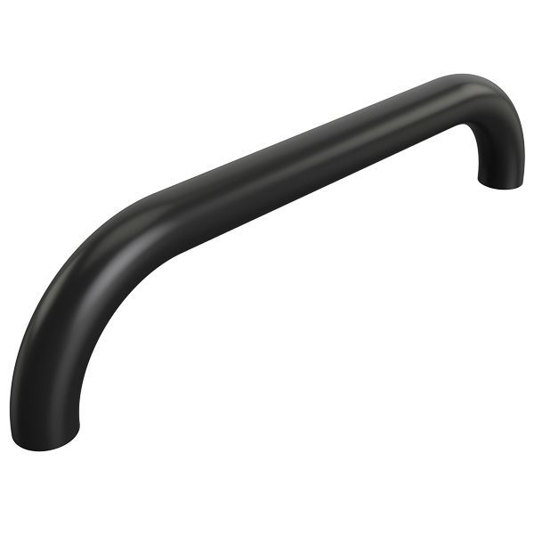 Roca Handlauf rostfreier Stahl D=25mm L=300mm 90Grad schwarz anodisiert Roca Handlauf rostfreier Stahl D=25mm L=300mm 90Grad schwarz anodisiert