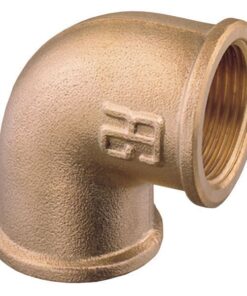 Guidi Rohrbogen Messing 90° Innengewinde