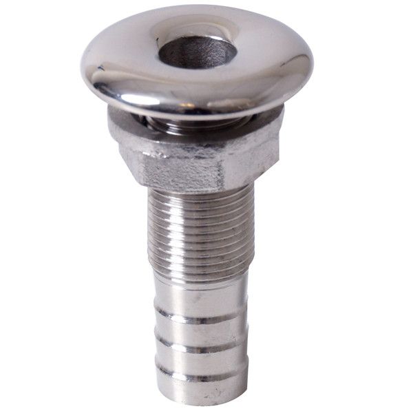 1852 Borddurchlass rostfreier Stahl RF 1 1/4''L=38mm 1852 Borddurchlass rostfreier Stahl RF 1 1/4''L=38mm