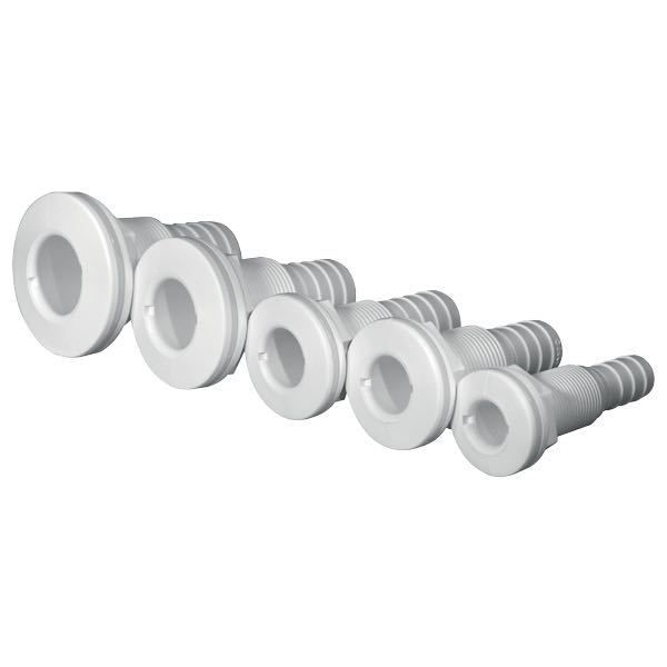 Trudesign Borddurchführung 2'' für Schlauch ID= 50mm weiss