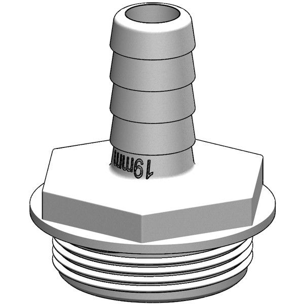 Schlauchanschluss-Stutzen für Aquavalve 1 1/2'' Schlauchanschluss-Stutzen für Aquavalve 1 1/2''