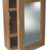 Roca Spiegelschrank Teak 280x380x110mm 1113517 roca spiegelschrank h x b x t 460 x 330 x 110 1