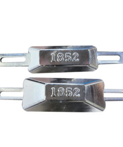 1852 Aluminiumanode flach mit Laschen
