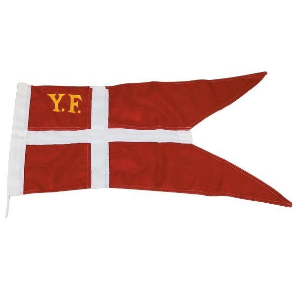 1852 Dänische Yachtflagge B=65cm L=125cm