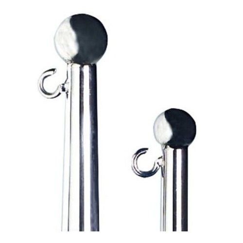 Flaggenstock rostfreier Stahl mit Arretierung L=75cm D=25mm Flaggenstock rostfreier Stahl mit Arretierung L=75cm D=25mm