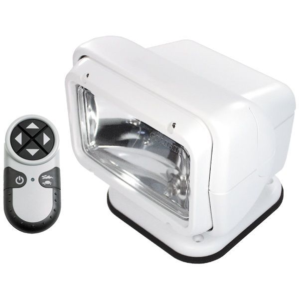 Golight Suchscheinwerfer 12V schwarz mit kabelloser Fernbedienung Golight Suchscheinwerfer 12V schwarz mit kabelloser Fernbedienung