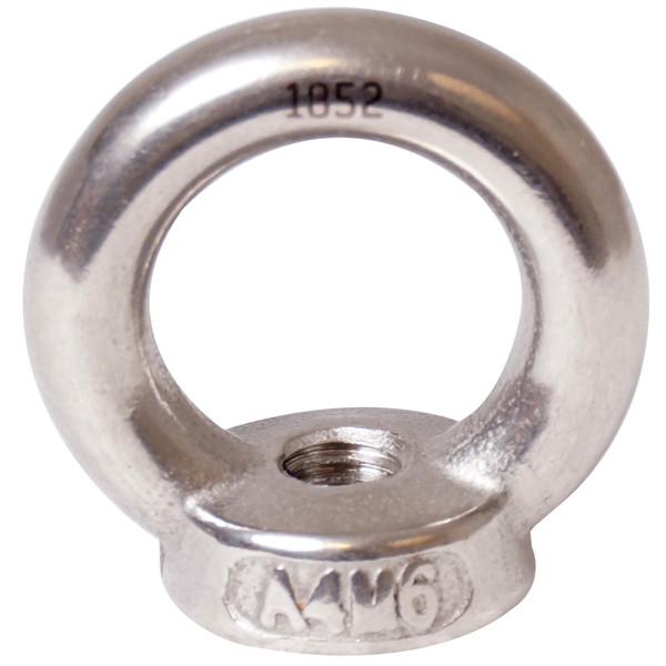 1852 Augmutter rostfreier Stahl M10 1852 Augmutter rostfreier Stahl M10