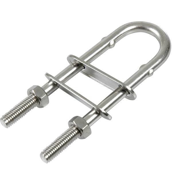 1852 Pütting rostfreier Stahl innen B=25mm M8 L=71mm Gewinde L=35mm 1852 Pütting rostfreier Stahl innen B=25mm M8 L=71mm Gewinde L=35mm
