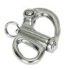 1852 Schnappschäkel mit Auge rostfreier Stahl L=66mm 1332300 schnappschakel 52mm 1 1