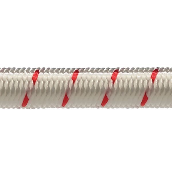 Robline Gummileine weiss/rot Robline Gummileine weiss/rot