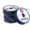 1379716 robline takelgarn gewachst d 0 8mm l 80m mit segelnadel weiss 1
