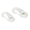 Nylonhaken weiß für Leine 1397604 fr 4mm leine 4 stck 1 1