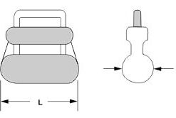 einzelne Göhlrutscher 12mm einzelne Göhlrutscher 12mm