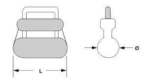 Göhlrutscher mit Edelstahl-Bügel 3/8" (10er Pack) Göhlrutscher mit Edelstahl-Bügel 3/8" (10er Pack)