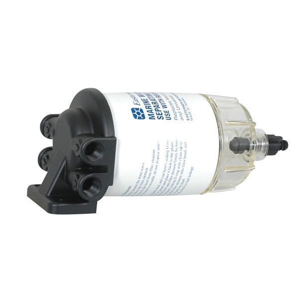 Bezinfilter 10 Micron mit Aluminiumgehäuse und Wassersammler aus Aluminium