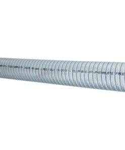 Transparenter PVC-Schlauch mit Stahlspirale