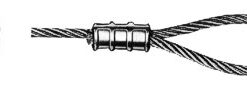 Presshülse Kupfer 3/32" 2.5 mm< 10St.Pack> Presshülse Kupfer 3/32" 2.5 mm< 10St.Pack>