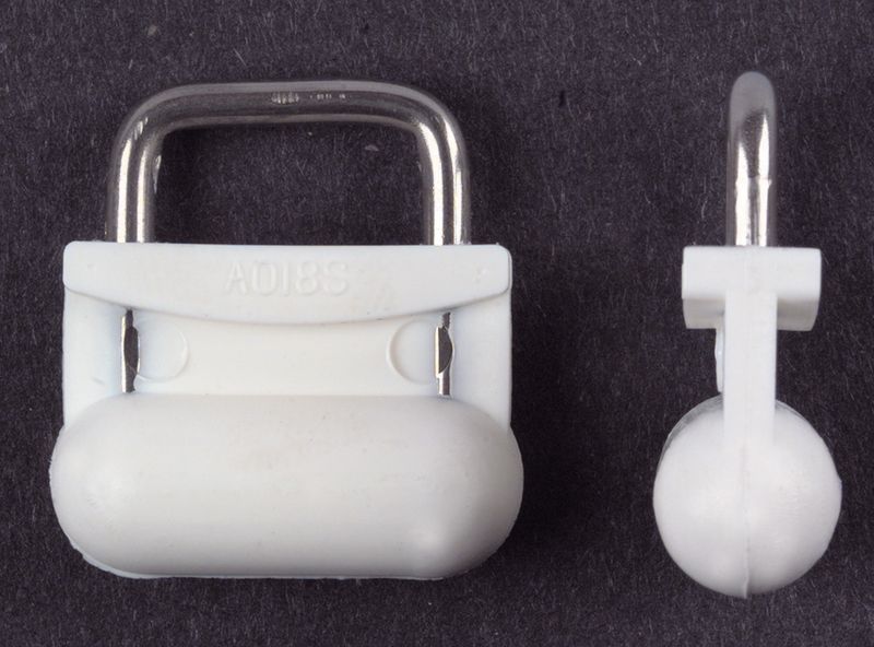 Trommelrutscher aus Nylon mit Niro-Bügel Trommelrutscher aus Nylon mit Niro-Bügel