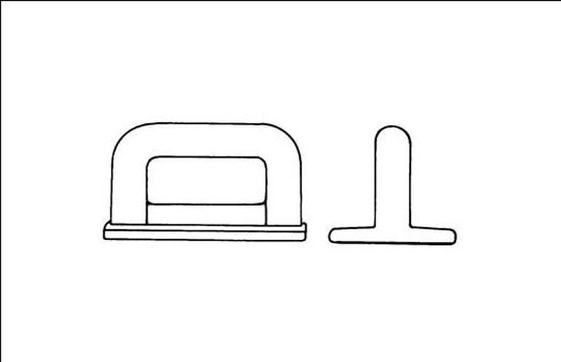 Mastrutscher Edelstahl PTFE beschichtet - 19,3 Mastrutscher Edelstahl PTFE beschichtet