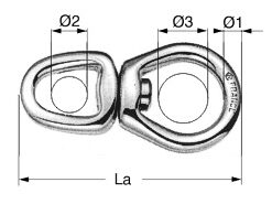 WICHARD-Wirbel geschlossen 80mm WICHARD-Wirbel geschlossen 80mm
